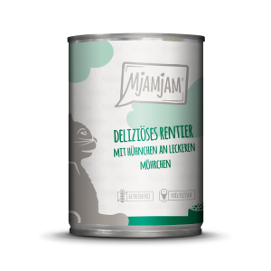 MjAMjAM Katze Rent+Huhn+Möhrchen 400gD