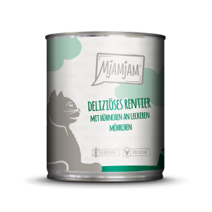 MjAMjAM Katze Rent+Huhn+Möhrchen 800gD