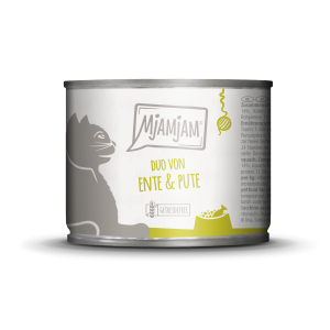 MjAMjAM Katze DUO Ente+Pute+Kürbis 200gD