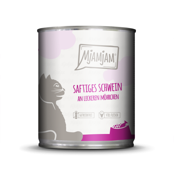 MjAMjAM Katze Schwein+Möhrchen 800gD