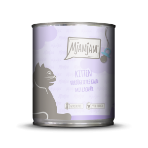 MjAMjAM Kitten Kalb+Lachsöl 800gD