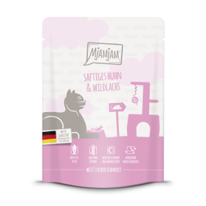 MjAMjAM Katze Huhn+Wildlachs 300gP