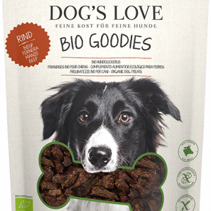 DOGSLOVE GOODIES BIO Rind 150g