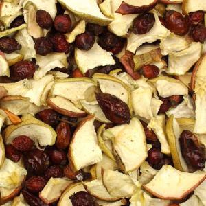 JR Hagebutten-Apfelchips 125g
